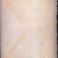 1965 Graduation Announcement for Wichita State University